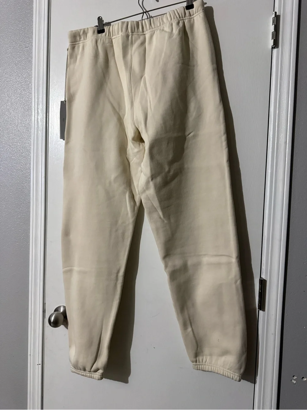 Fear of God Essentials Men's Cream/Drawstring Sweatpants